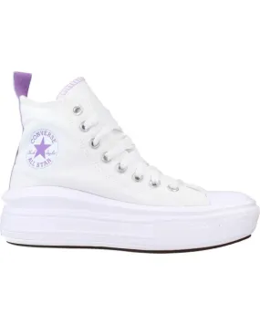 Zapatillas deporte CONVERSE  de Mujer ZAPATILLAS MUJER MODELO CHUCK TAYLOR ALL STAR MOVE HI COLOR  WHITE