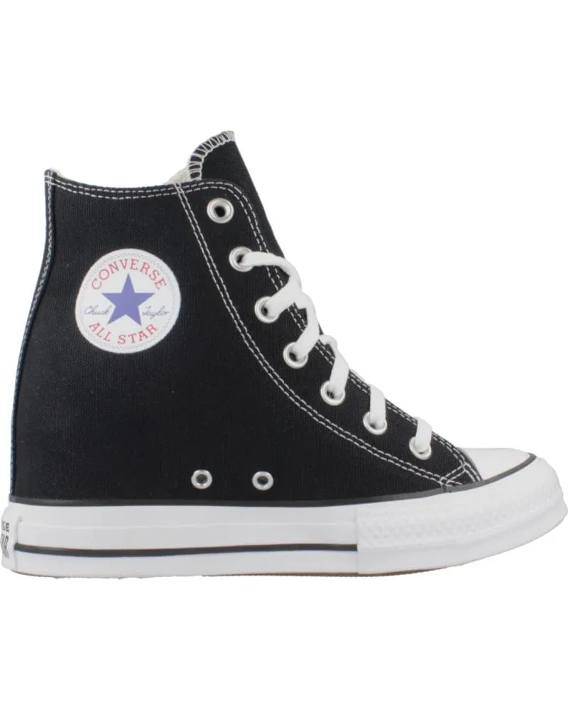 Zapatillas deporte CONVERSE  de Mujer ZAPATILLAS MUJER MODELO CHUCK TAYLOR ALL STAR WEDGE PLATFORM  BLKRED