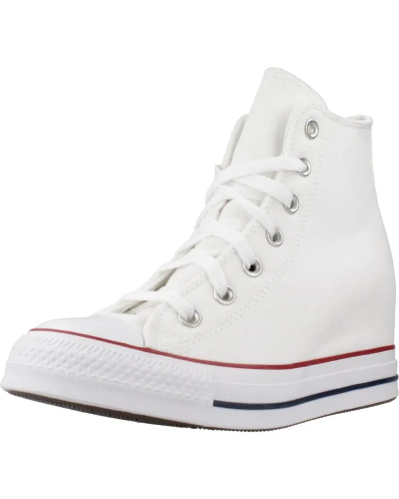 Zapatillas deporte CONVERSE  de Mujer ZAPATILLAS MUJER MODELO CHUCK TAYLOR ALL STAR WEDGE PLATFORM  WHTRED