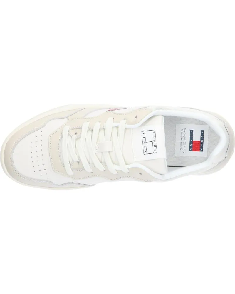 Zapatillas deporte TOMMY HILFIGER  de Hombre EM0EM01443 CUPSOLE LEATHER ESS  ACG NEWSPRINT