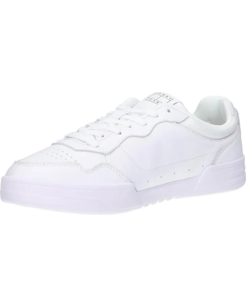 Zapatillas deporte TOMMY HILFIGER  de Hombre EM0EM01443 CUPSOLE LEATHER ESS  YBR WHITE