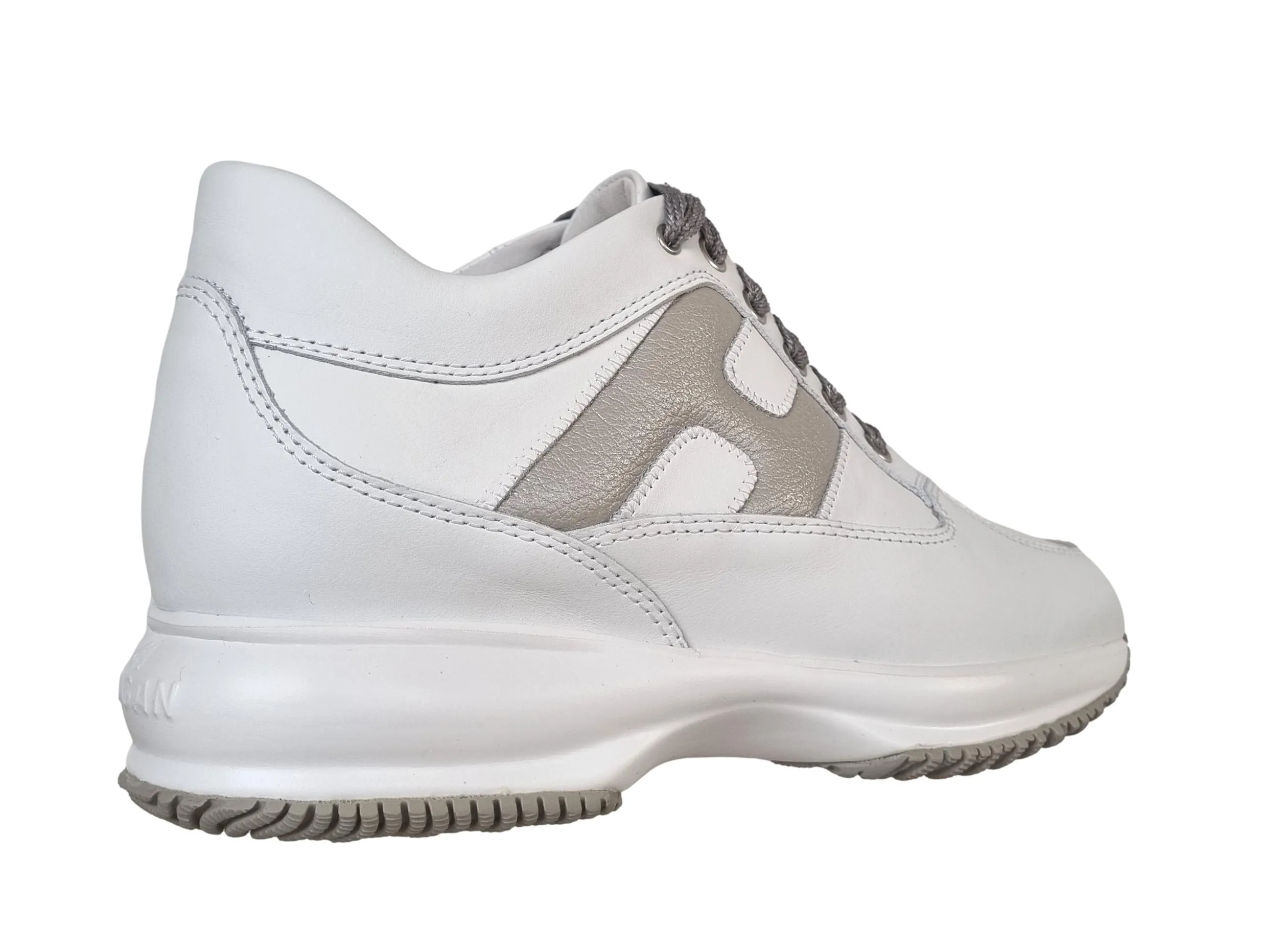 Zapatillas Hogan Interactive H Broken para mujer HXW00N0S360T1J048K blanco