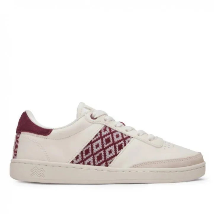 Zapatillas N'GO SHOES Saigon Classique Burgundy para mujer