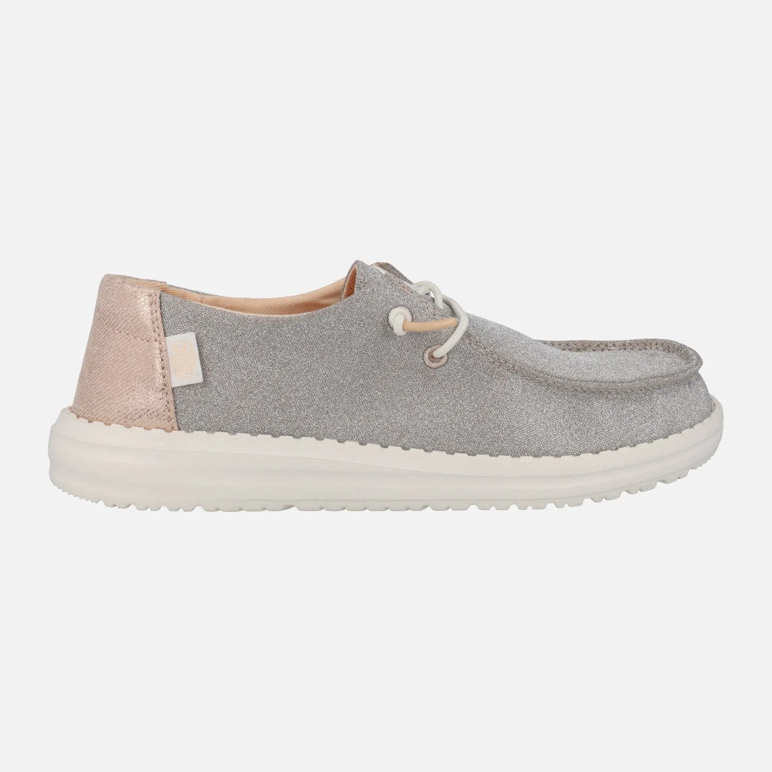 Zapatillas para mujer Hey dude Wendy Metallic sparkle