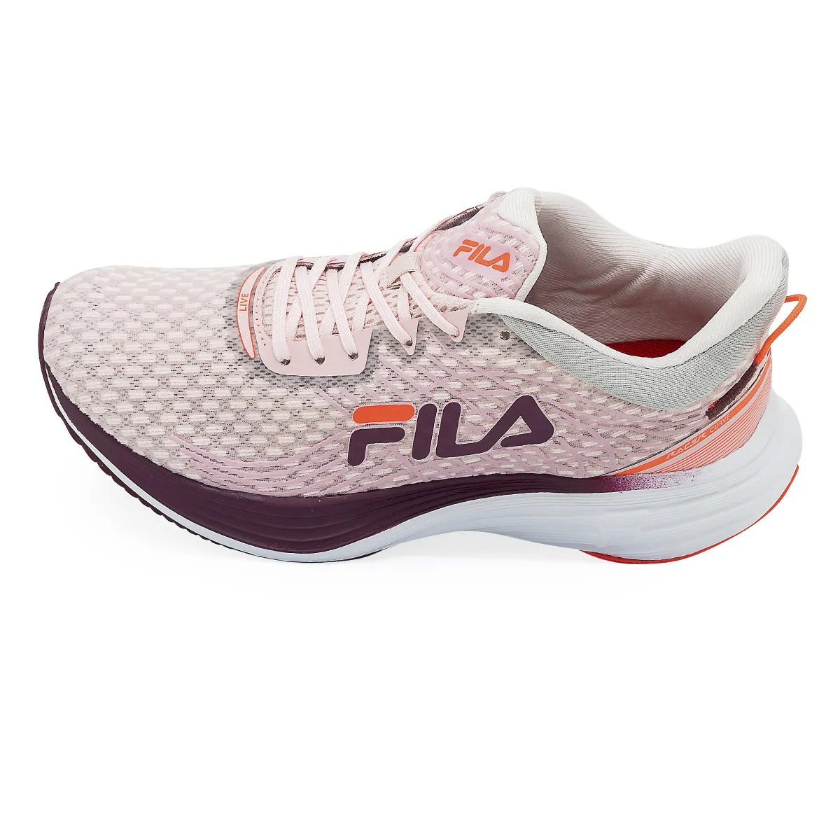 Zapatillas Running Fila Racer Curve Mujer Rosa