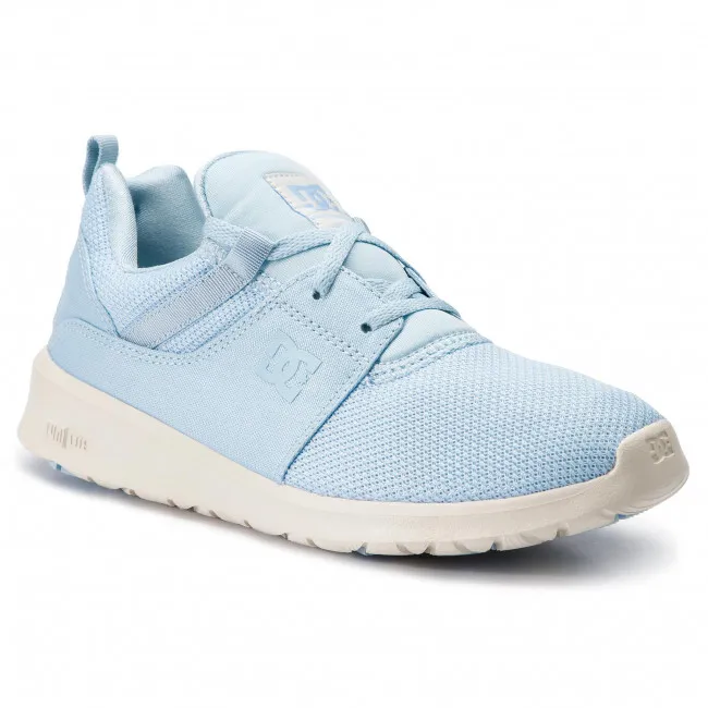 Zapatillas textiles DC Shoes muy cómodas para mujer HEATHROW LIGHT BLUE (lbl) Ref. ADJS700021 azul cielo