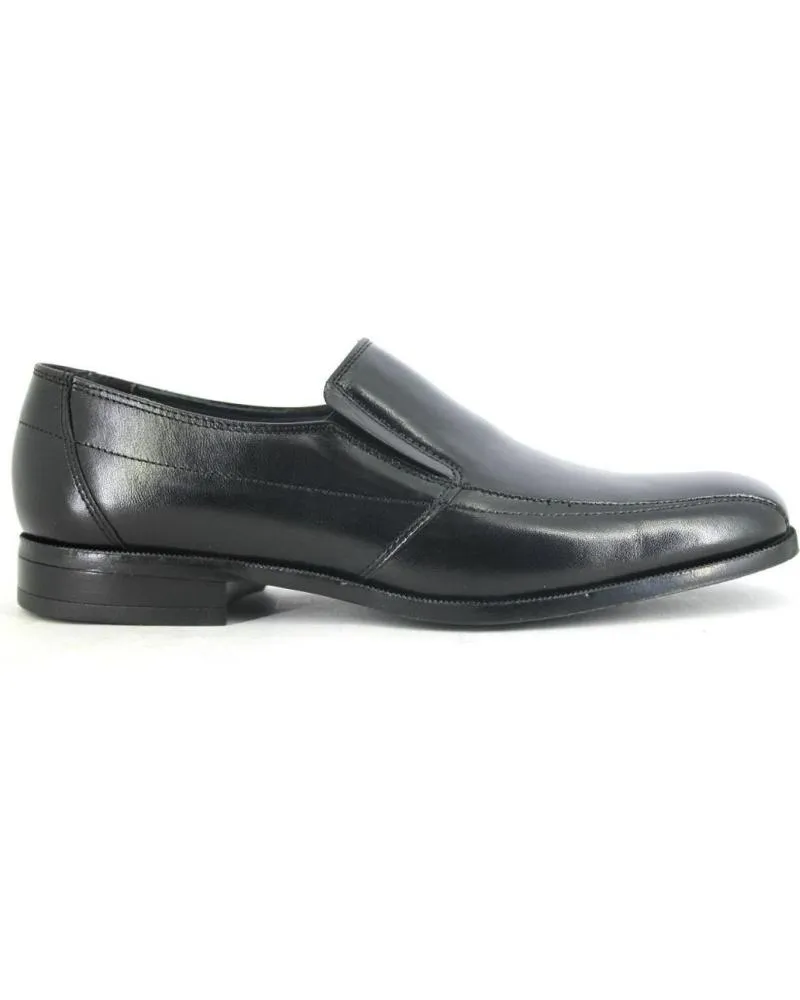 Zapatos BAERCHI  de Hombre 2632GOMA MOCASINES DE HOMBRE PIEL  NEGRO