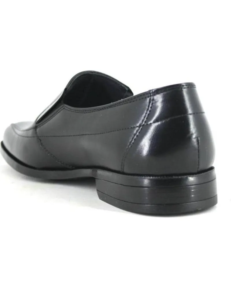 Zapatos BAERCHI  de Hombre 2632GOMA MOCASINES DE HOMBRE PIEL  NEGRO