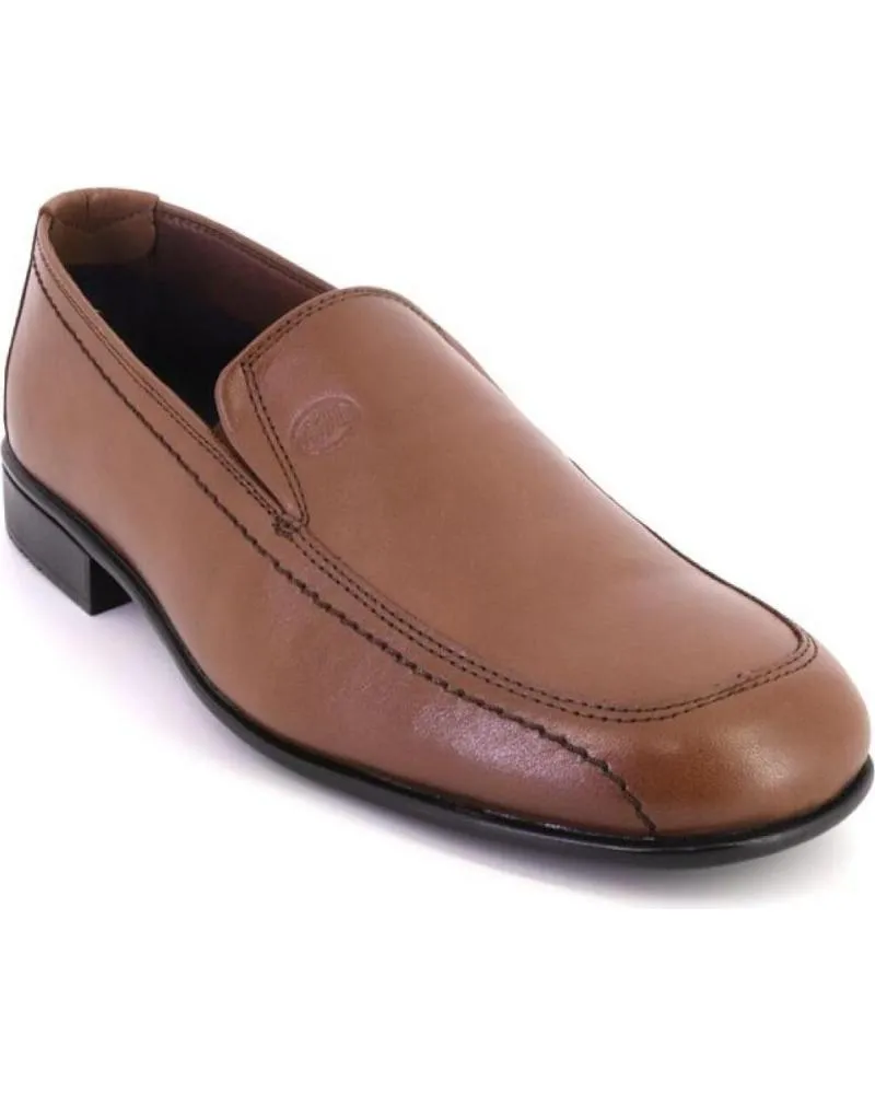 Zapatos BAERCHI  de Hombre 3586 GOMA MOCASINES DE HOMBRE PIEL  CUERO