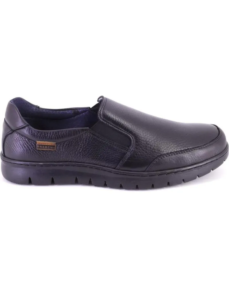 Zapatos BAERCHI  de Hombre 5322 MOCASINES DE HOMBRE PIEL  NEGRO