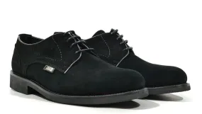 Zapatos de cordones para hombre en piel serraje con membrana TEX