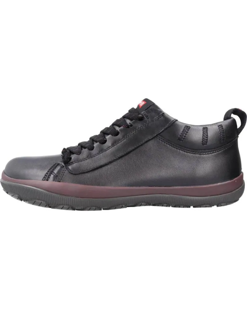 Zapatos de Hombre CAMPER BOTIN CASUAL DE PIEL CON FORRO DE GORETEX NEGRO