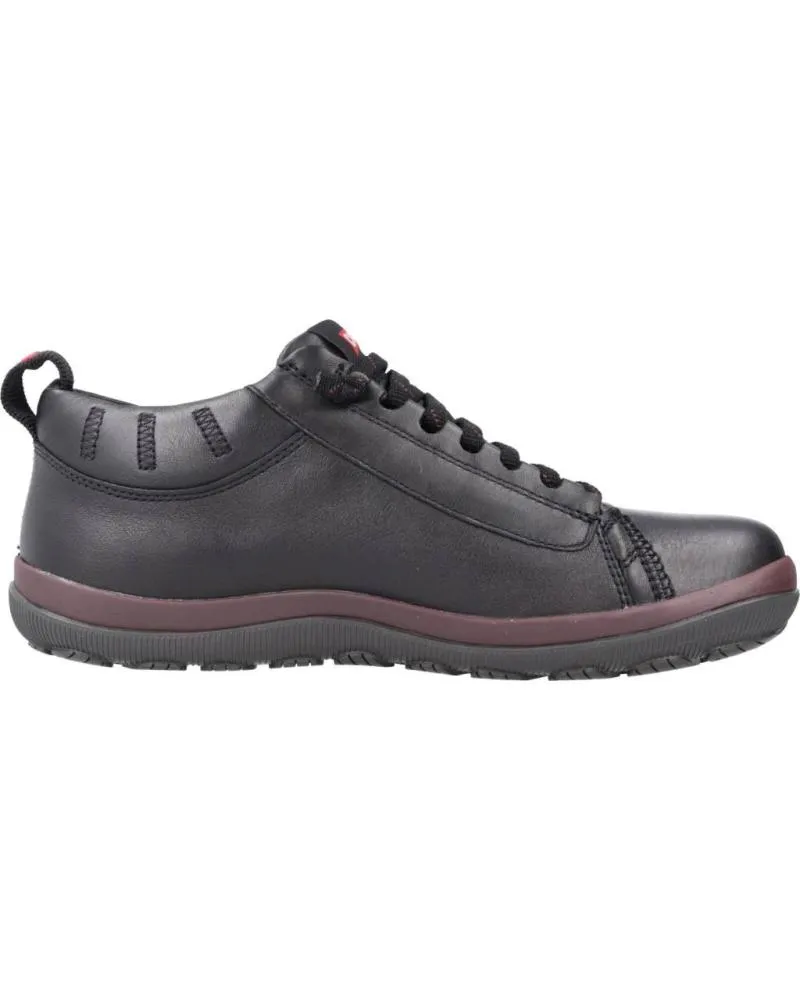 Zapatos de Hombre CAMPER BOTIN CASUAL DE PIEL CON FORRO DE GORETEX NEGRO