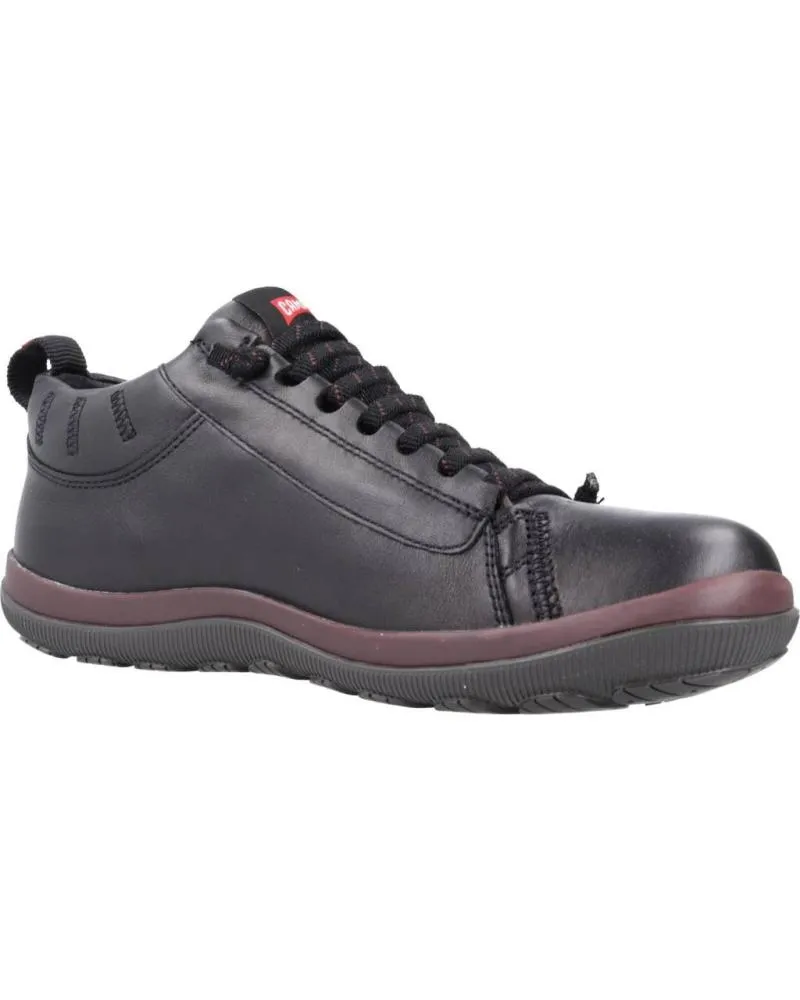 Zapatos de Hombre CAMPER BOTIN CASUAL DE PIEL CON FORRO DE GORETEX NEGRO