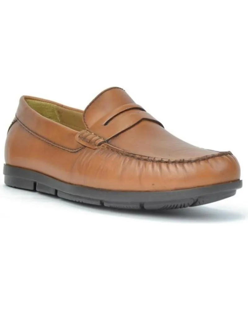 Zapatos de Hombre  MOCASIN CABALLERO PIEL CUEROCUERO