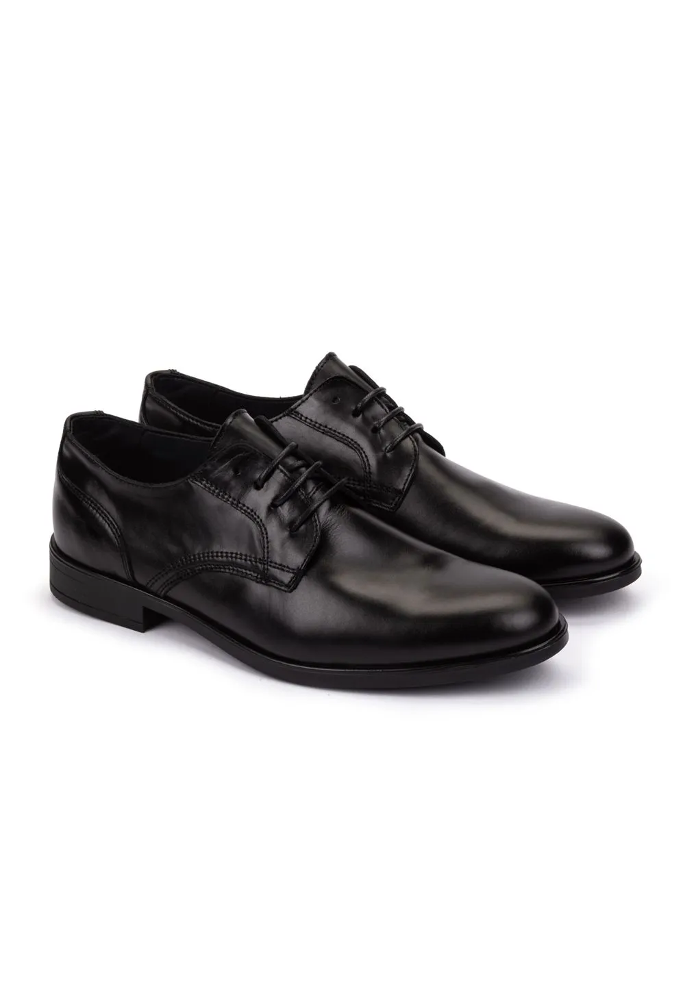 Zapatos de Vestir piel en Negro Hombre