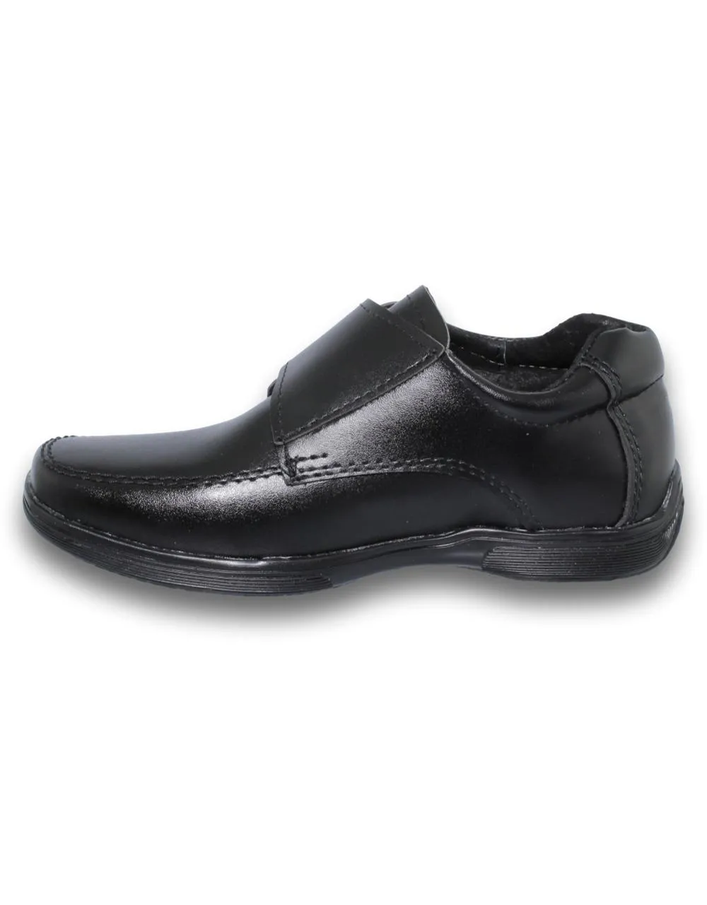 Zapatos escolares de hombre piel sintética. 0001gu5