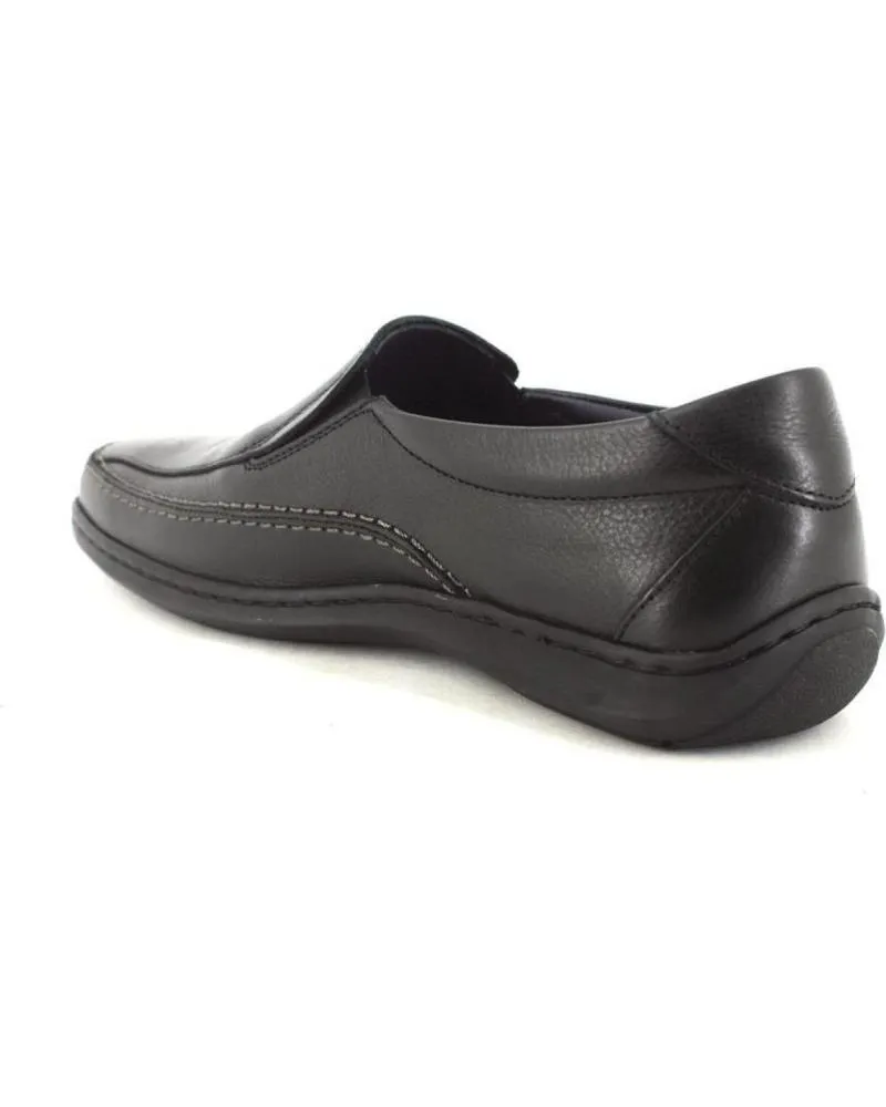 Zapatos NOTTON  de Hombre 0209 MOCASINES DE HOMBRE PIEL  NEGRO